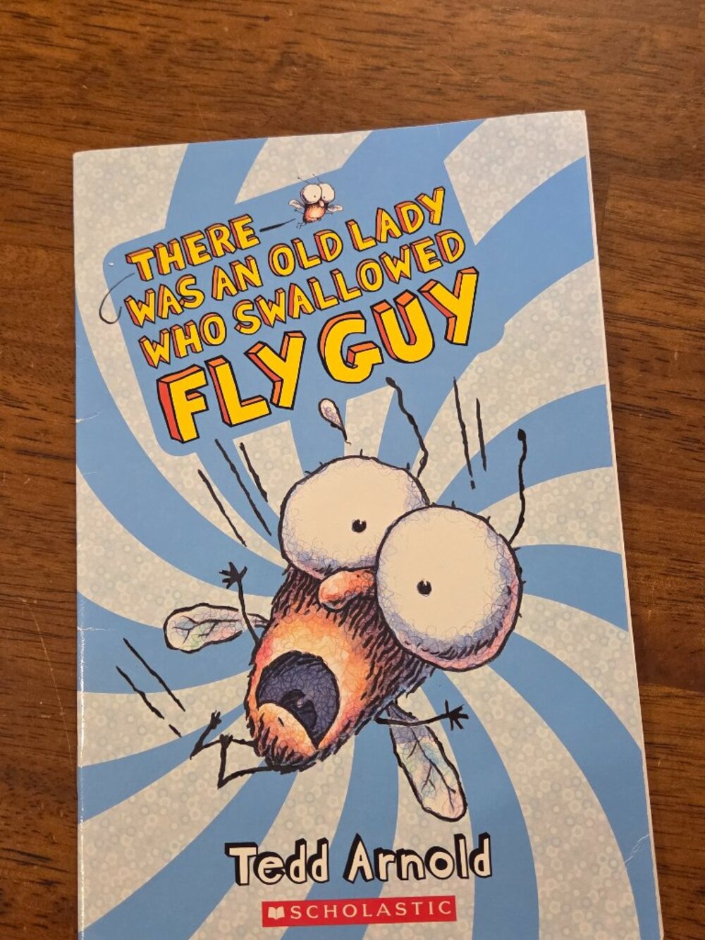 📕5/$10📕There Was an Old Lady Who Swallowed Fly Guy Paperback Book